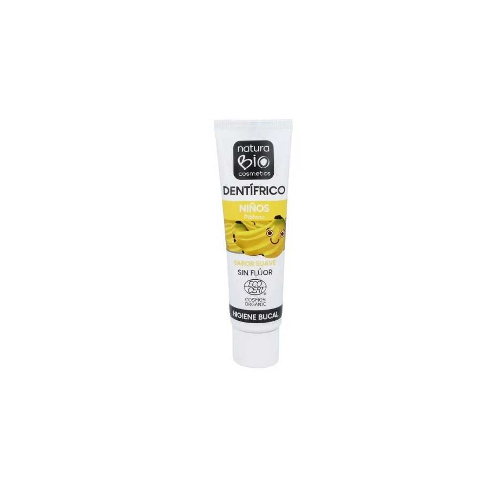 Dentífrico Infantil de Plátano Bio 50ml NaturaBio