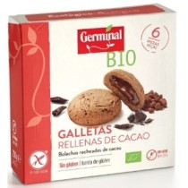 Galletas Rellenas de Cacao Eco S/G 200gr GerminalBio