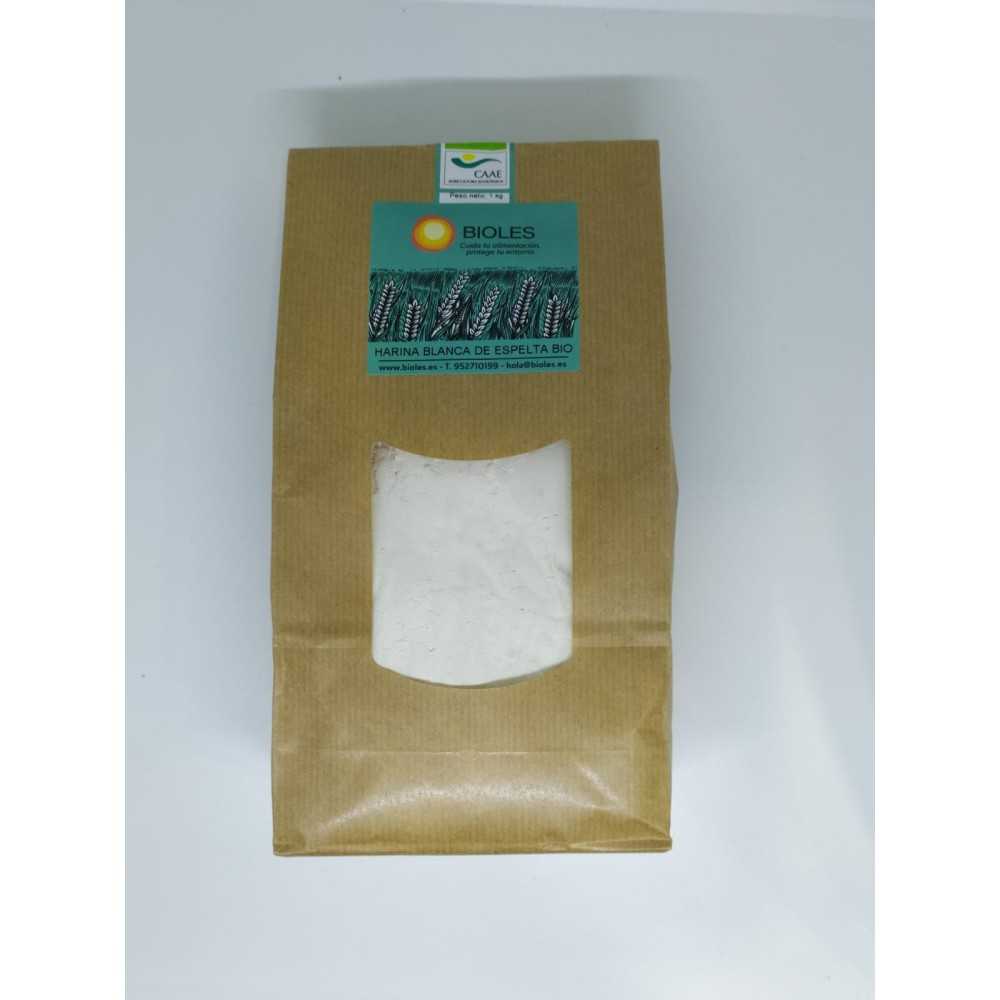 Harina Blanca de Espelta Eco 1Kg Bioles