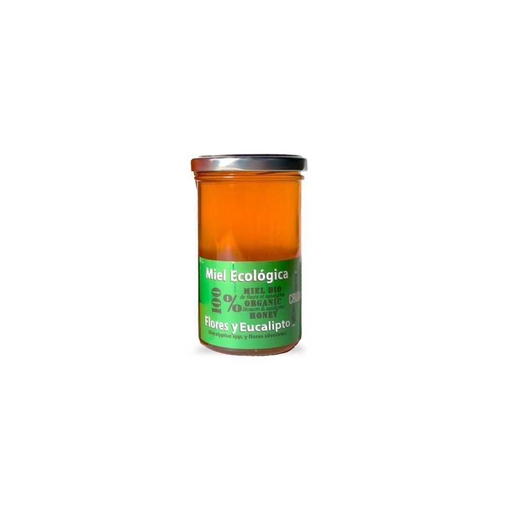 Miel Cruda Flores y Eucalipto 375gr Eco VerdeMiel