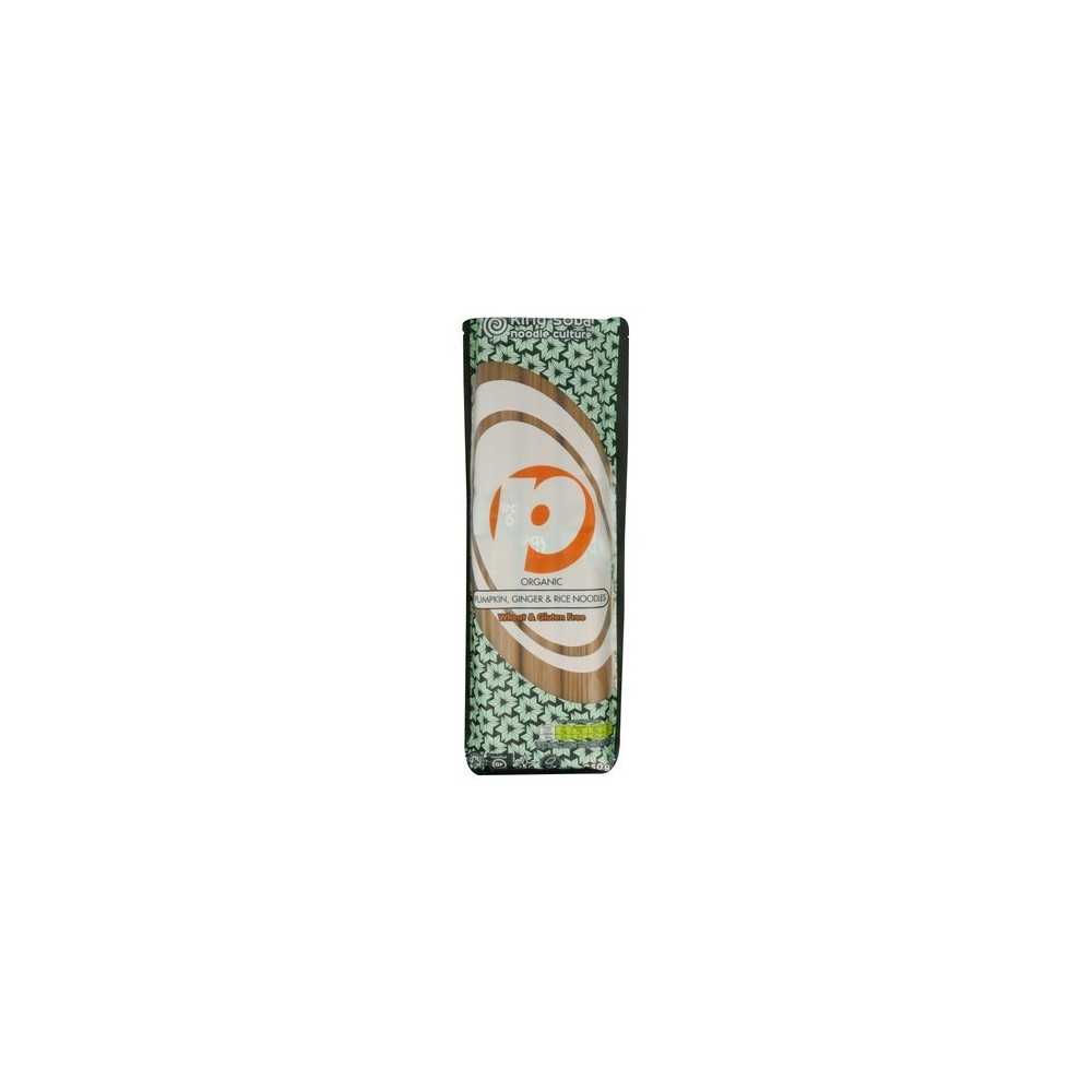 Pasta de Arroz Integral con jengibre y Calabaza Eco 250gr King Soba