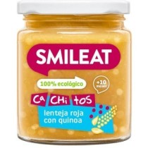 Cachitos de Lentejas Roja con Quinoa Eco 230gr Smileat