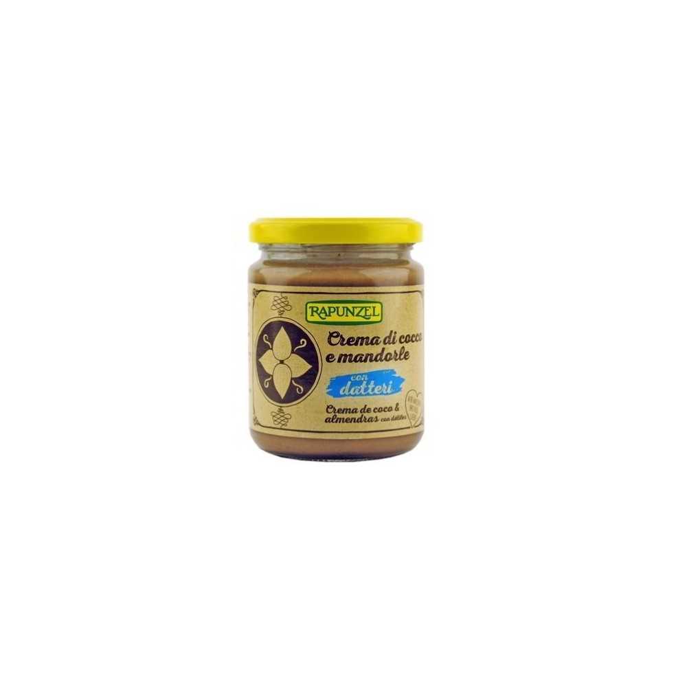 Crema de Coco con Almendras y Dátil Eco 250gr Rapunzel