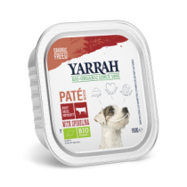 TARRINA PERRO TERNERA ECO 150gr Yarrah