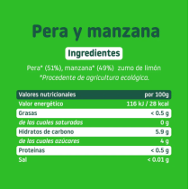 pera y manzana
