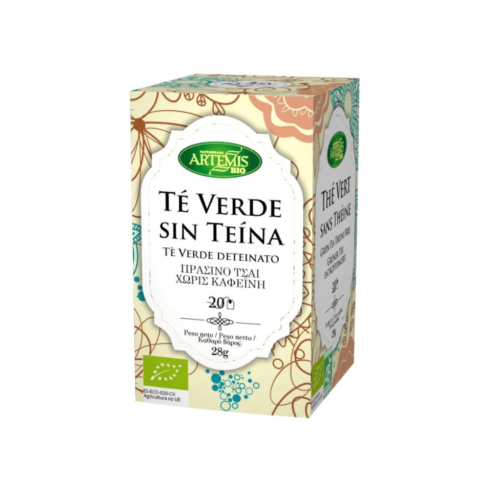 Té verde sin teína Té verde sin teína