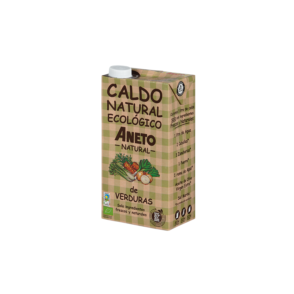 Caldo de Verduras Eco Aneto 1L