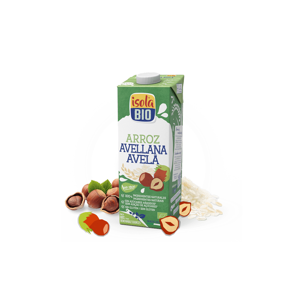 Bebida de Arroz y Avellana