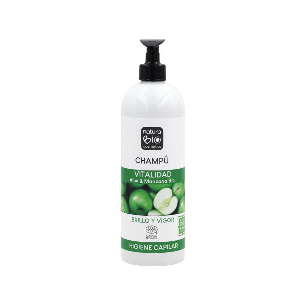 Champú Vitalidad Aloe Vera & Manzana Bio 740ml NaturaBio Cosmetics