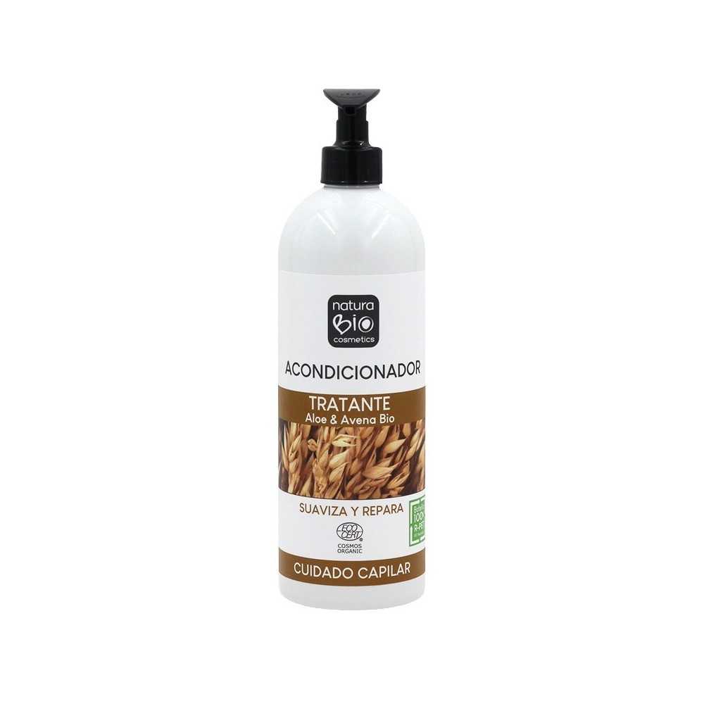 Acondicionador Tratante Aloe Vera & Avena Bio 500ml NaturaBio Cosmetics