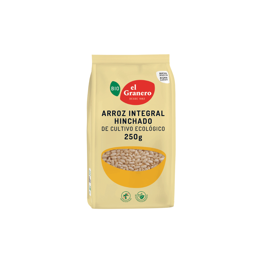Arroz Integral Hinchado Eco 250gr El granero