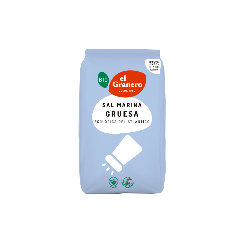 Sal Marina Gruesa Eco 1Kg El Granero