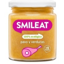 Tarrito de Pavo con Verduras Eco 230gr Smileat