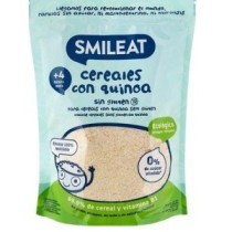 Papilla Cereales con Quinoa Sin Gluten Eco 200gr Smileat
