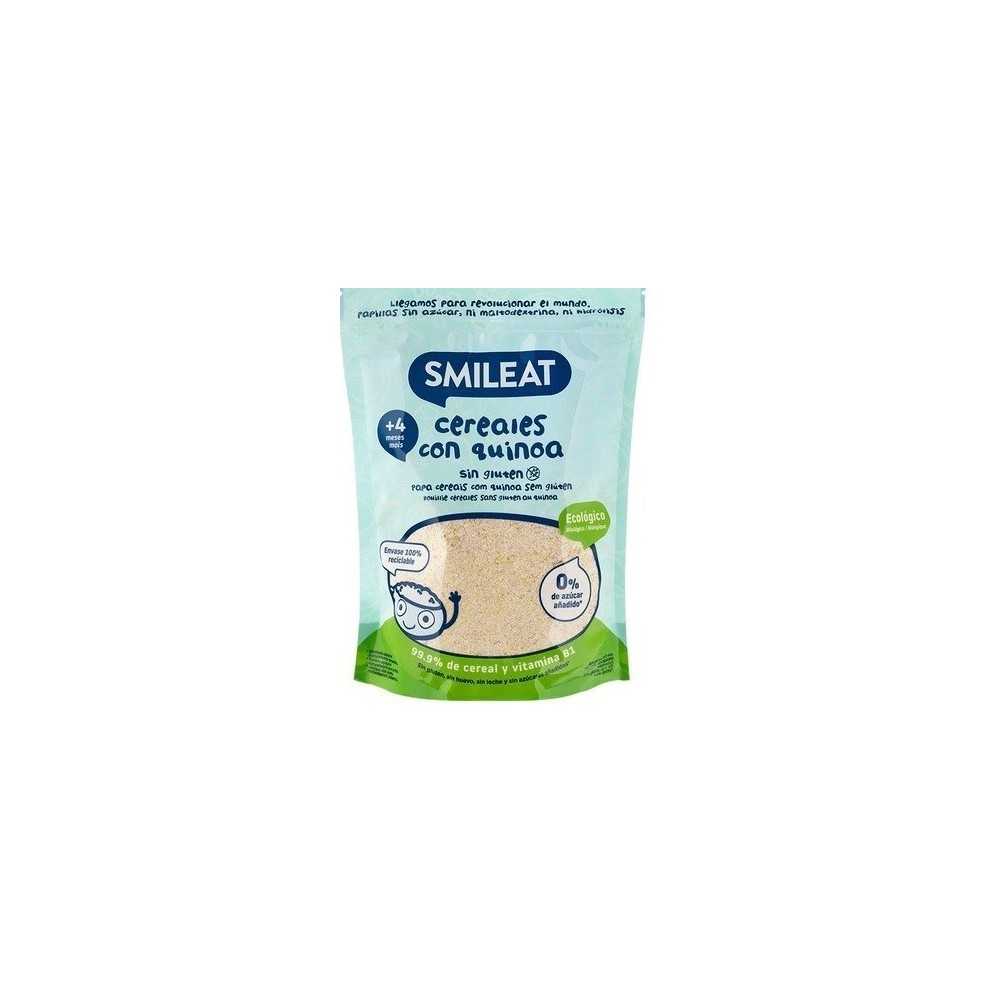 Papilla Cereales con Quinoa Sin Gluten Eco 200gr Smileat