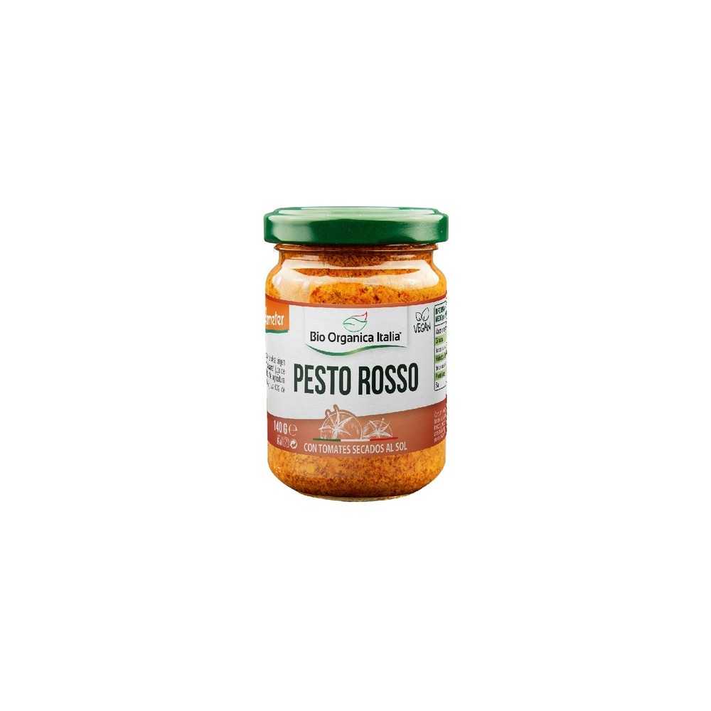 SALSA PESTO ROSSO ECO 140gr Bio Organica Italia