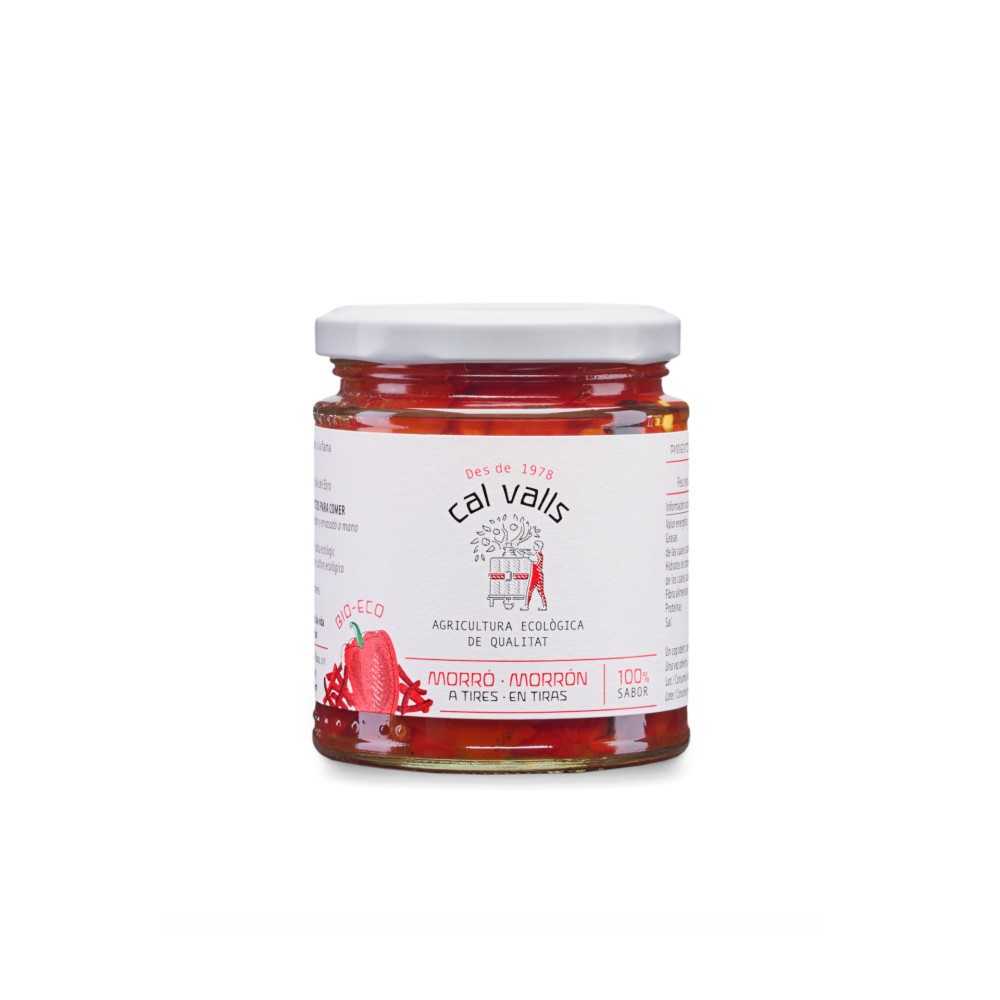 PIMIENTO MORRÓN TIRAS 215gr ECO Cal Valls