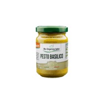 SALSA PESTO ALBAHACA PECORINO ECO 130gr Bio Organica Italia