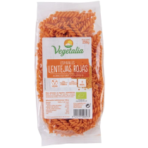 ESPIRALES LENTEJA ROJA ECO, 250gr Vegetalia