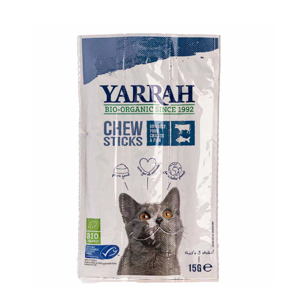 BARRITAS GATO MASTICABLE ECO 15gr Yarrah
