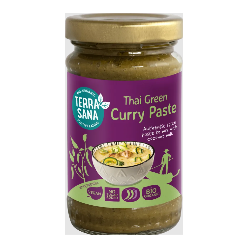 CURRY VERDE THAI PASTA ECO 120gr Terra Sana