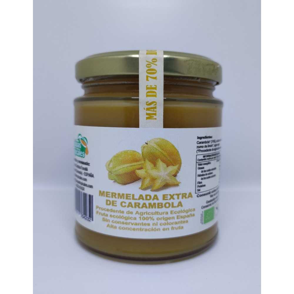 MERMELADA DE CARAMBOLA ECO 275g Pulpas Tropicales
