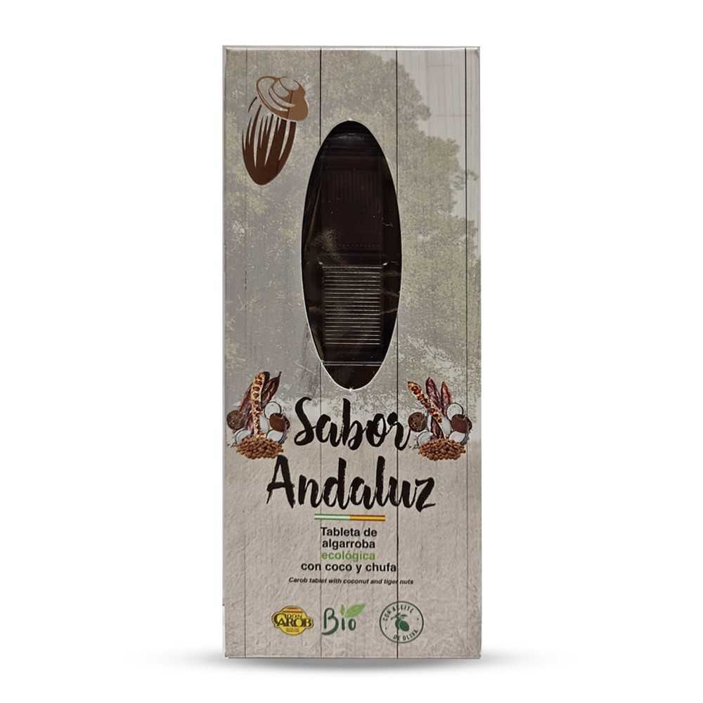 Tableta ecológica de algarroba, coco y chufa
