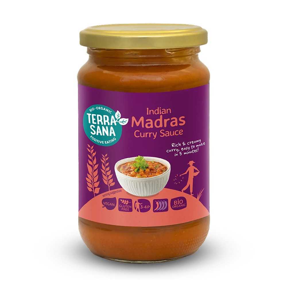 Salsa de Curry Madras Eco 350g Terra Sana