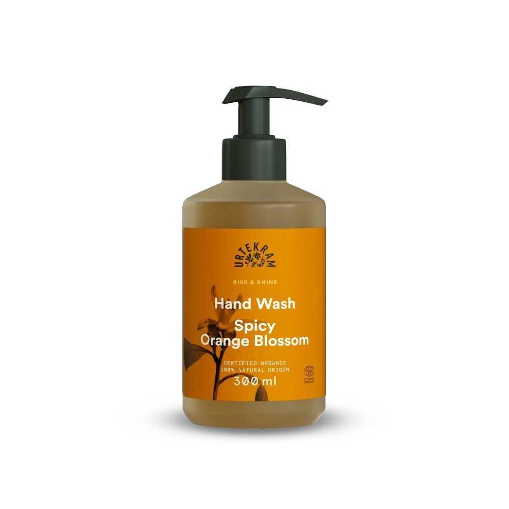 Jabón de manos de naranja ecológico en envase de 300 ml