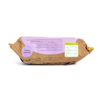 Detalle certificación ecológica y sin gluten en envase
