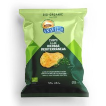 Bolsa de Patatas Fritas con Hierbas Mediterráneas Añavieja 100g