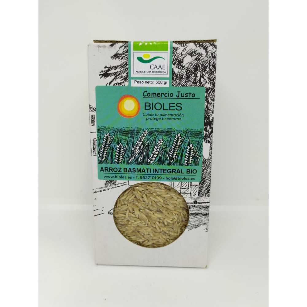 Arroz Basmati Integral Eco 500gr Bioles
