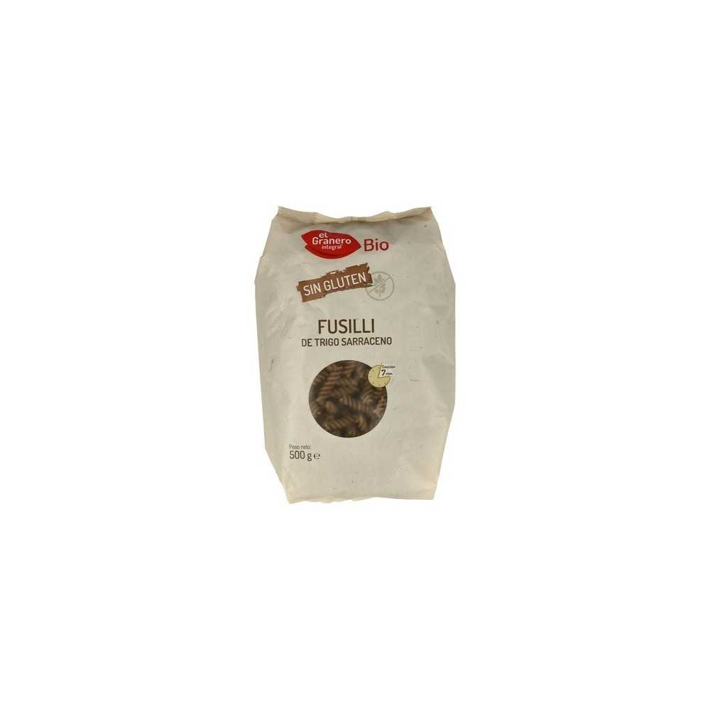 Fusilli de Trigo Sarraceno Eco 500gr El Granero