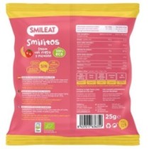 Smilitos de Fresa y Plátano Eco 25gr Smileat